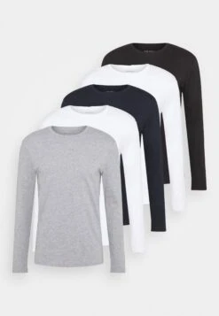 Pier One 5 PackMaglietta A Manica LungaWhite/Dark Blu/Grey Uomo T-shirt E Polo PI922O0RB-A11 16 Pier One 5 PackMaglietta A Manica LungaWhite/Dark Blu/Grey Uomo T-shirt E Polo PI922O0RB-A11 -Negozio online Pier One Italia 0040d79b22c848e294c0eb73581cab32 scaled