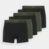 Pier One 5 Pack - Culotte -Black/Khaki