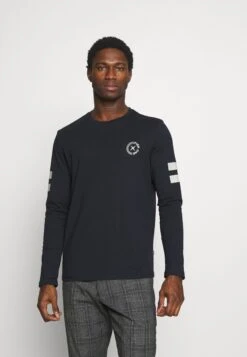 Pier One Maglietta A Manica LungaDark Blue Uomo T-shirt E Polo PI922O0R6-K11