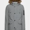 Pier One ParkaGrey Uomo Cappotti YO122T009-C11