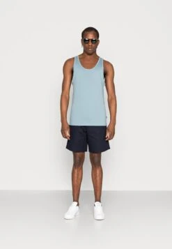 Pier One 3 PackTopGreen / White / Light Blue Uomo T-shirt E Polo PI922O0V8-M11