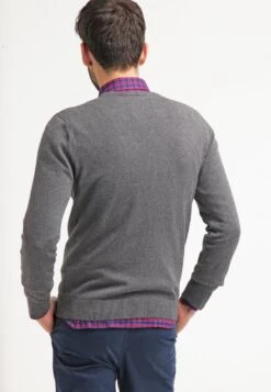 Pier One Basic Crewneck - Maglione - Dark Grey Melange -Negozio online Pier One Italia 116f3542801f490783011fe114c384a0