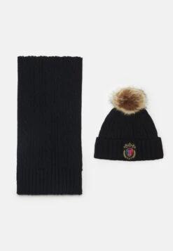 Pier One SetBerrettoBlack Uomo Foulard E Sciarpe PI954G01Y-Q11