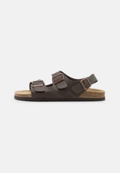 Pier One Unisex - Sandali - Dark Brown