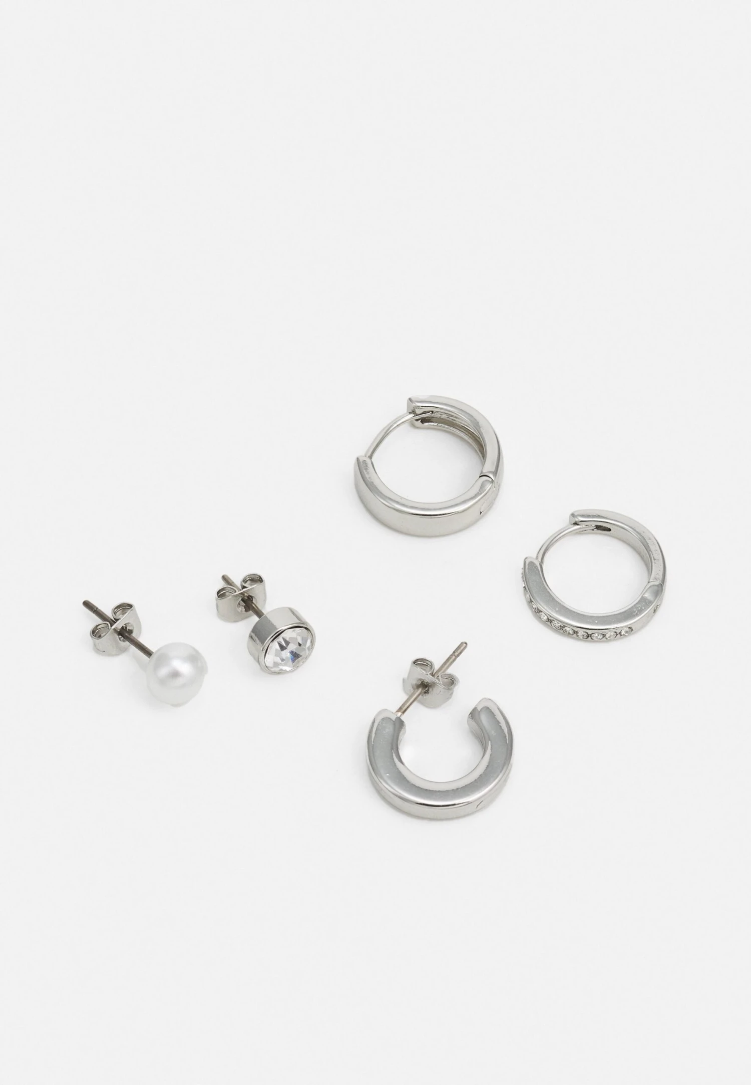 Pier One Unisex 5 PackOrecchiniSilver-Coloured Uomo Gioielli PI954L00S-D11 3 Pier One Unisex 5 PackOrecchiniSilver-Coloured Uomo Gioielli PI954L00S-D11 - immagine 3