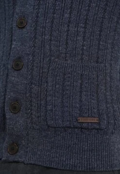 Pier One CardiganMottled Blue Uomo Maglieria PI922Q02R-K11 -Negozio online Pier One Italia 25c64113db204b47908a996f19e7e78f