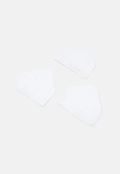 Pier One Cotton 3 PackFazzoletti Da TaschinoWhite Uomo Cravatte E Accessori PI952R03A-A11