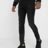 Pier One Jeans Skinny FitBlack Denim Uomo Jeans YO122G03X-Q11