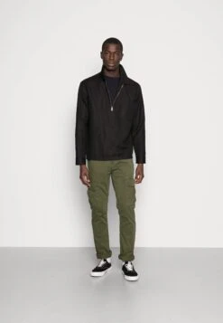 Pier One 2 PackMaglietta A Manica LungaBlack Uomo T-shirt E Polo PI922O0GT-Q11