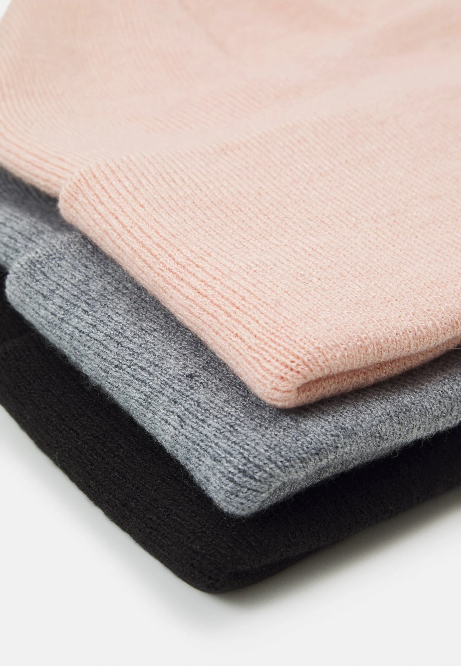 Pier One 3 Pack UnisexBerrettoBlack/Grey/Pink Uomo Cappellie Berretti PI954P00D-Q17 4 Pier One 3 Pack UnisexBerrettoBlack/Grey/Pink Uomo Cappellie Berretti PI954P00D-Q17 - immagine 4