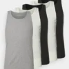 Pier One 5 PackMaglietta Intima802Black_102Grey_001White Uomo Intimo PI982Q00D-Q11