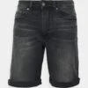 Pier One Shorts Di Jeans - Grey Denim