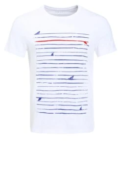 Pier One T-Shirt Con StampaWhite Uomo T-shirt E Polo PI922OA32-A11 -Negozio online Pier One Italia 537b55fa904246f7a8a803f53d014564