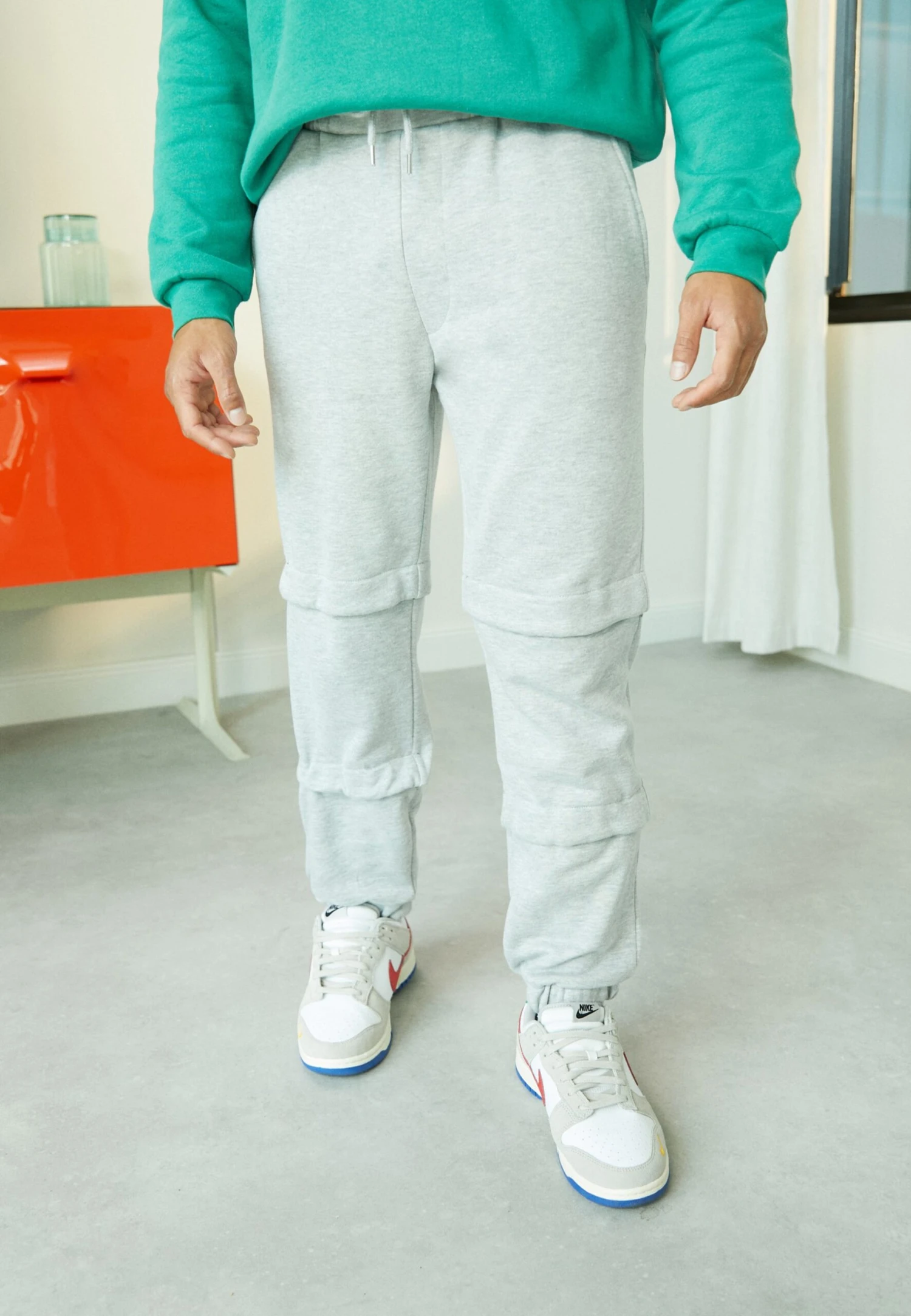 Pier One Pantaloni SportiviMottled Light Grey Uomo Pantaloni PI922E04R-C11 1 Pier One Pantaloni SportiviMottled Light Grey Uomo Pantaloni PI922E04R-C11