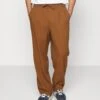 Pier One Drawcord Trousers Linen BlendPantaloniBrown Uomo Pantaloni PI922E05A-O11