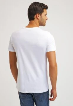 Pier One 2 Pack - T-Shirt Basic - White/Black -Negozio online Pier One Italia 5aed355507e44010828824c23af43b99