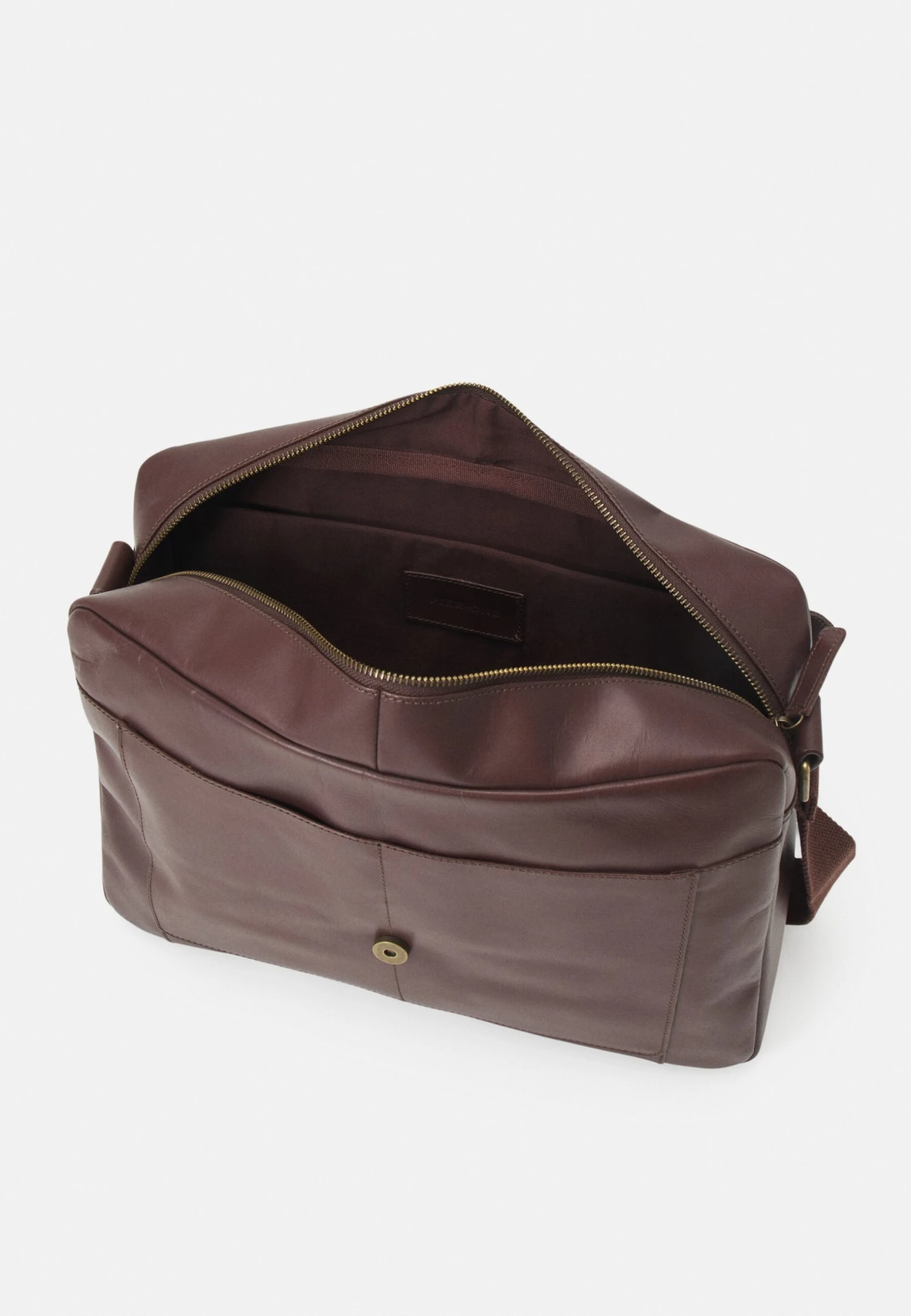 Pier One Leather Unisex - Borsa Porta Pc - Brown 3 Pier One Leather Unisex - Borsa Porta Pc - Brown - immagine 3
