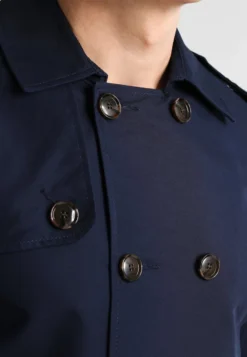 Pier One Trench - Dark Blue -Negozio online Pier One Italia 651abfa3d8c9476ea94b929e6493a67b