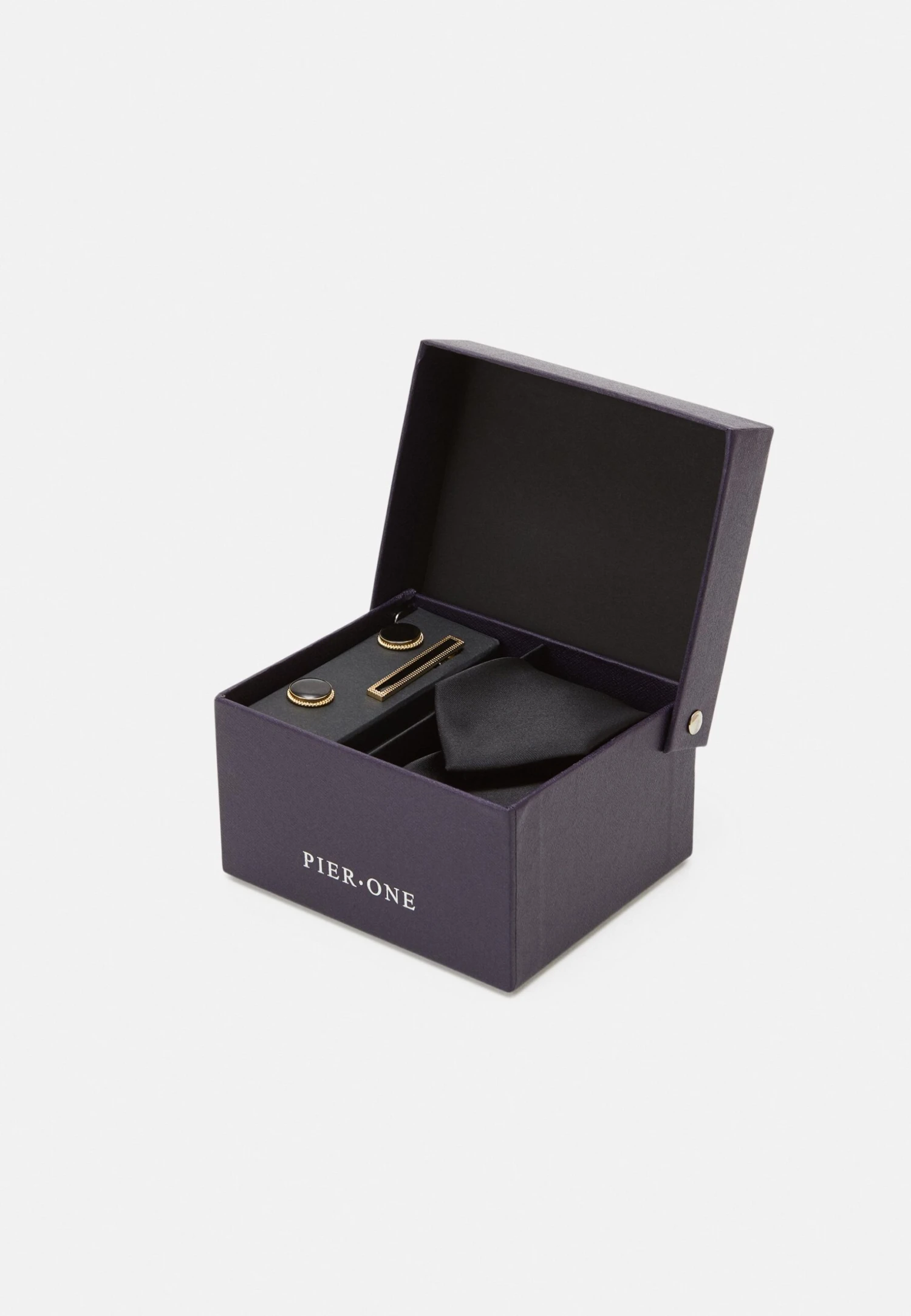 Pier One Set - Fazzoletti Da Taschino - Black 7 Pier One Set - Fazzoletti Da Taschino - Black - immagine 7