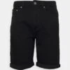 Pier One Shorts Di JeansBlack Denim Uomo Jeans PI922F04K-Q11