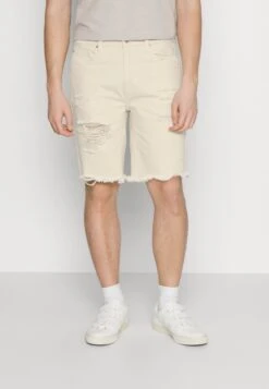Pier One Shorts Di Jeans Beige Uomo Bermuda PI922F05A-B11