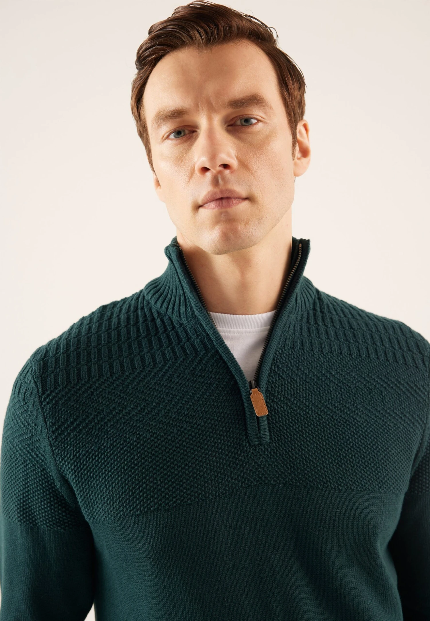 Pier One MaglioneDark Green Uomo Maglieria PI922Q029-M11 5 Pier One MaglioneDark Green Uomo Maglieria PI922Q029-M11 - immagine 5