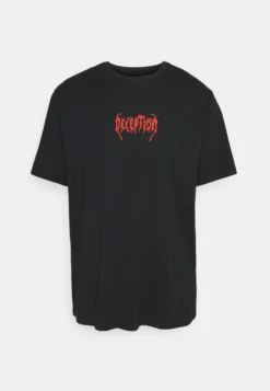 Pier One T-Shirt Con StampaBlack Uomo T-shirt E Polo PI922O0S1-Q11