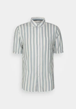 Pier One Camicia - Light Blue/White