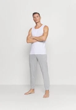 Pier One 2 PackPantaloni Del PigiamaMottled Dark Grey/Mottled Grey Uomo Per La Notte PI982L00I-C11