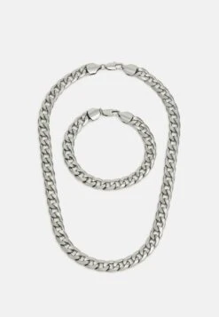 Pier One 2Pack Set - Collana - Silver-Coloured