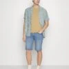 Pier One Shorts Di JeansLight Blue Denim Uomo Jeans PI922F05B-K11