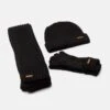 Pier One SetSciarpaBlack Uomo Cappellie Berretti PI952G01R-Q11