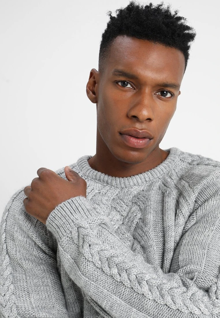 Pier One MaglioneMottled Light Grey Uomo Maglieria PI922Q07X-C11 5 Pier One MaglioneMottled Light Grey Uomo Maglieria PI922Q07X-C11 - immagine 5