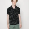 Pier One Resort RegularCamiciaBlack Uomo Camicie PI922D0EK-Q11
