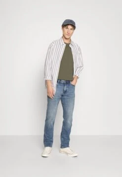 Pier One 2 PackTopBlack/Khaki Uomo T-shirt E Polo PI922O0XM-Q11