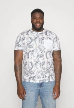 Pier One T-Shirt Con StampaWhite Uomo T-shirt E Polo PI922O0X8-A11