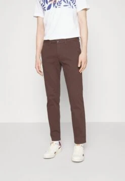 Pier One ChinoDark Brown Uomo Pantaloni PI922EA0O-O12