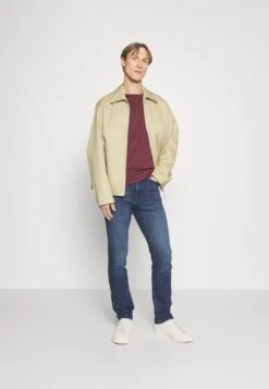 Pier One 5 PackT-Shirt BasicBordeaux/Dark Green/Dark Blue Uomo T-shirt E Polo PI922O0TV-G11