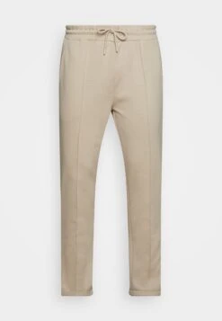 Pier One Smart Piquee Jogger - Pantaloni Sportivi - Tan