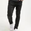 Pier One Jeans Slim FitBlack Denim Uomo Jeans YO122GA0D-Q11