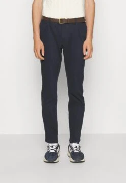 Pier One ChinoDark Blue Uomo Pantaloni PI922E05D-K11