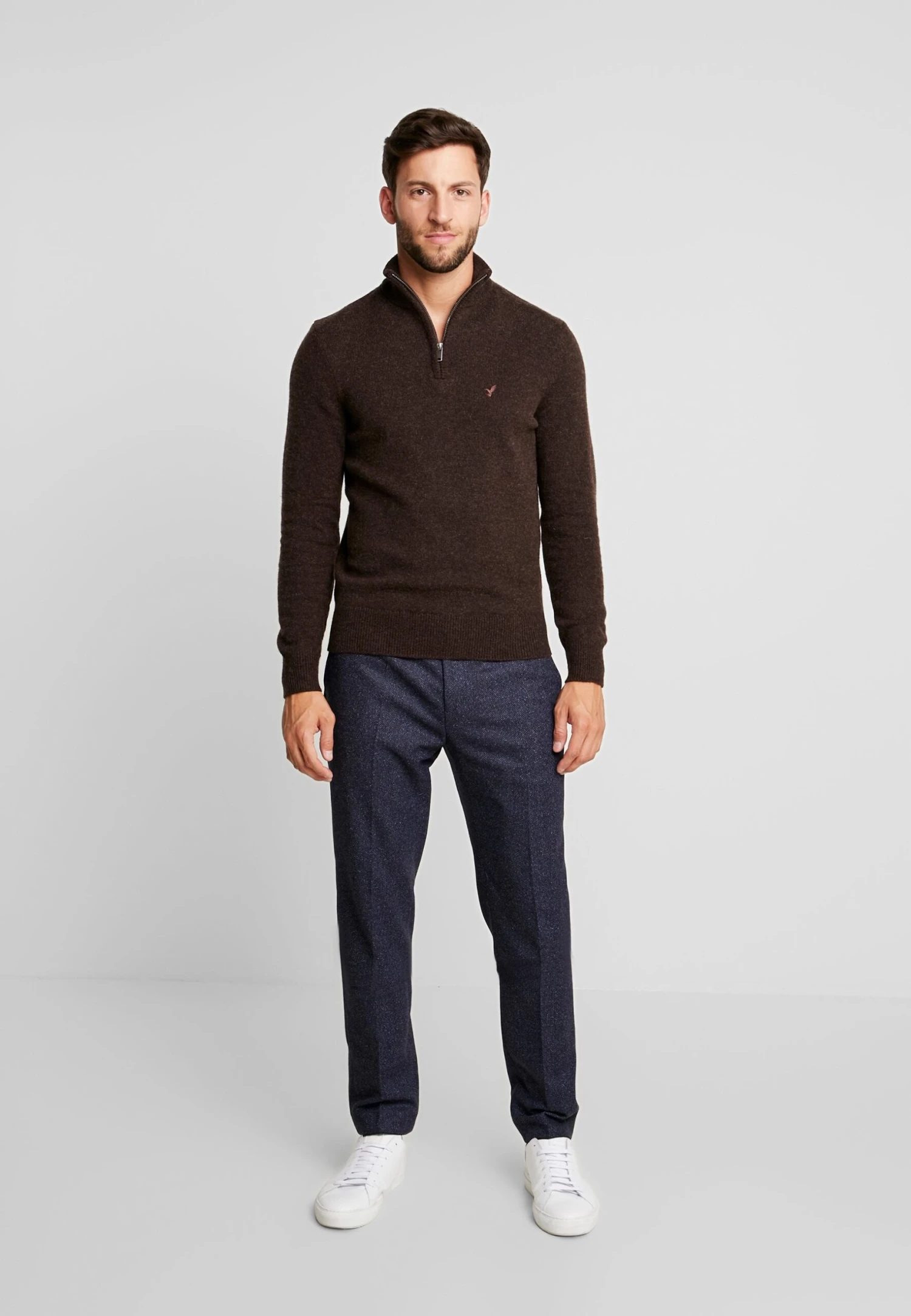 Pier One MaglioneMottled Brown Uomo Maglieria PI922Q04L-O11 2 Pier One MaglioneMottled Brown Uomo Maglieria PI922Q04L-O11 - immagine 2