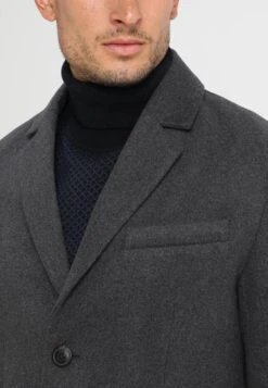 Pier One Wheeler Coat Cappotto ClassicoMottled Grey Uomo Cappotti PI922T00P-C11 -Negozio online Pier One Italia e8c66b52f2fa423b9e755050ecaeaf91