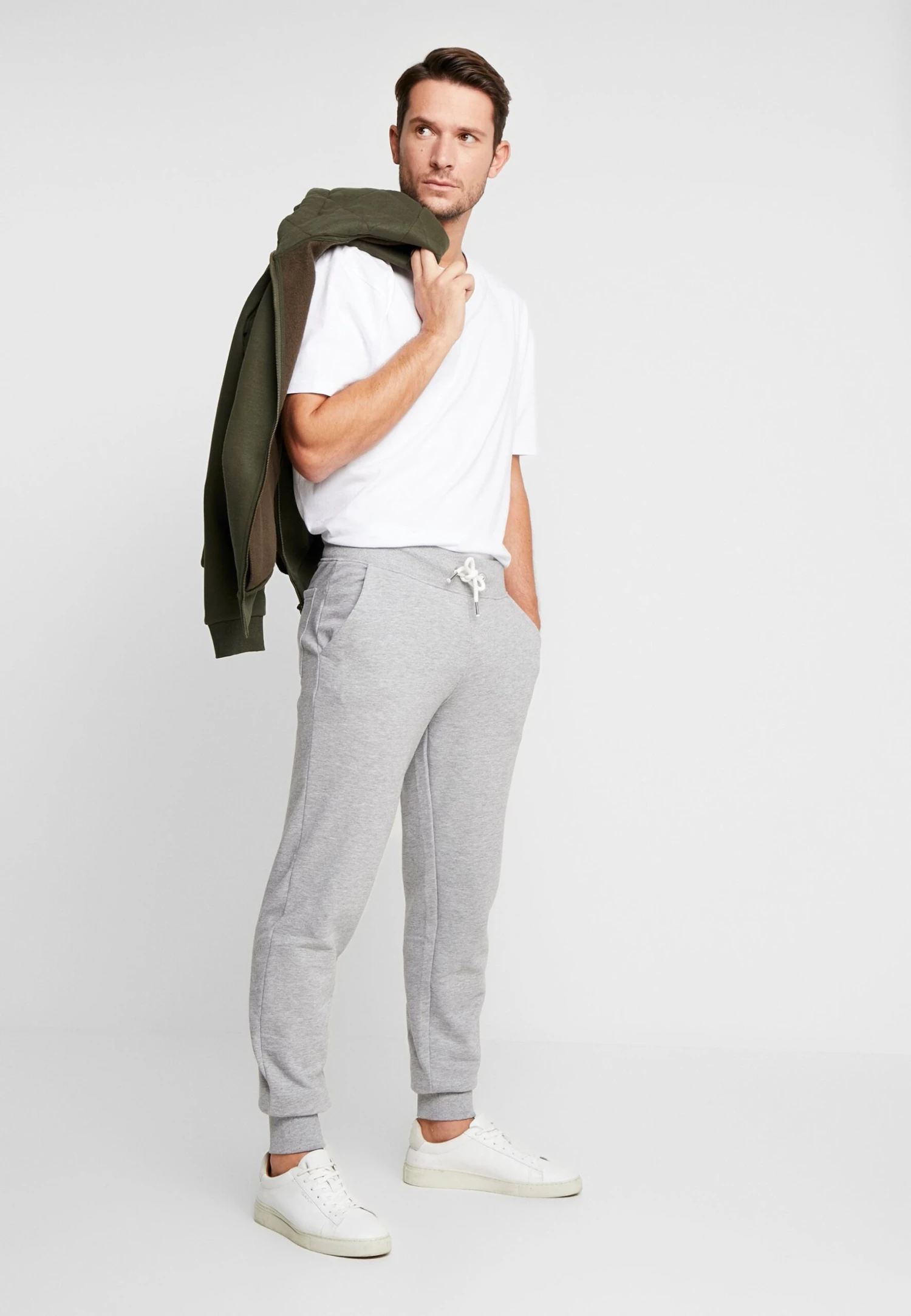 Pier One Pantaloni SportiviMottled Light Grey Uomo Pantaloni Sportivi E Joggers PI922E03I-C11 2 Pier One Pantaloni SportiviMottled Light Grey Uomo Pantaloni Sportivi E Joggers PI922E03I-C11 - immagine 2