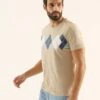 Pier One T-Shirt Con StampaBeige Uomo T-shirt E Polo PI922O0YG-B11