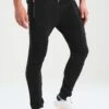 Pier One Biker JoggerPantaloni SportiviBlack Uomo Pantaloni Sportivi E Joggers PI922E03L-Q11