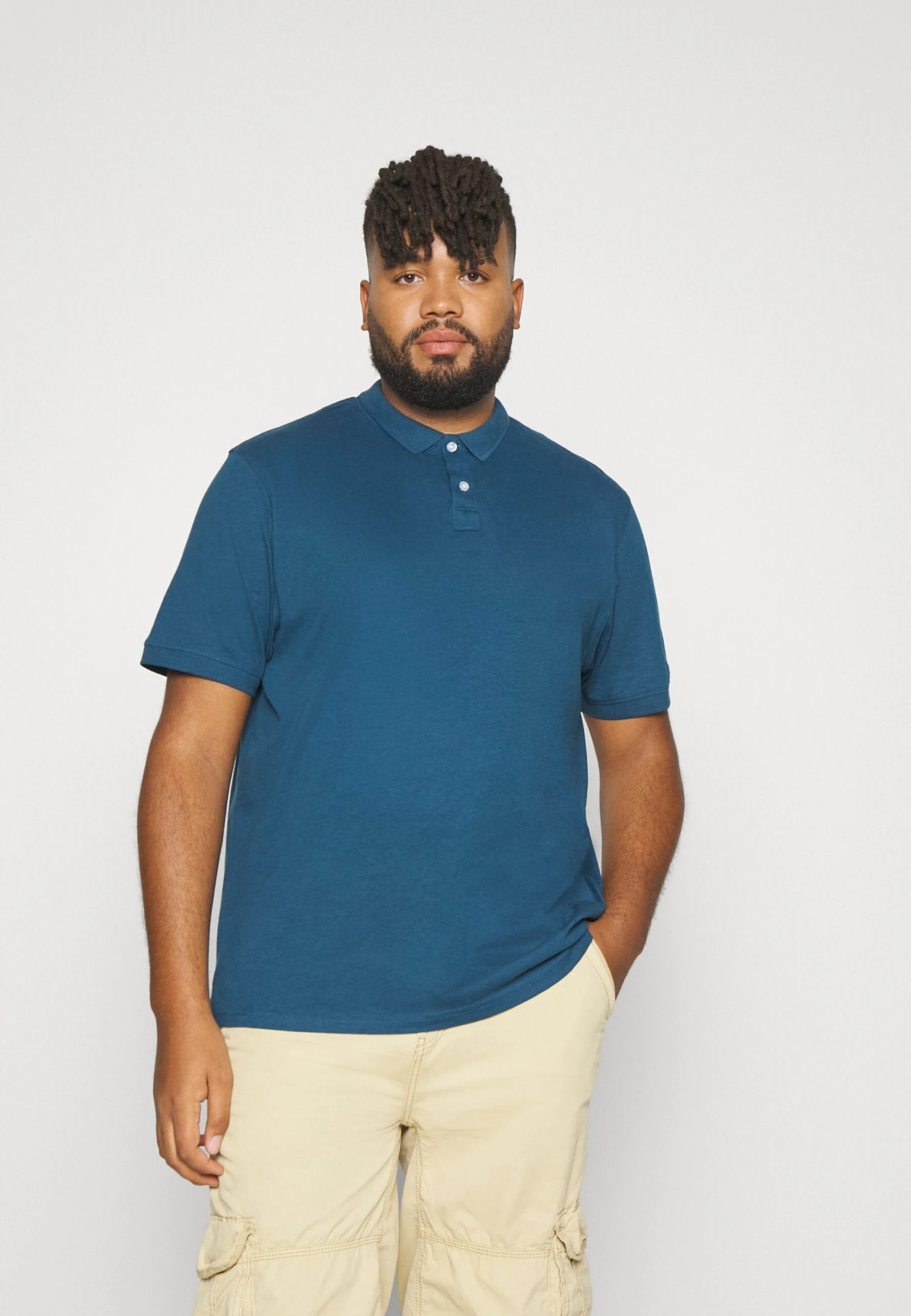 Pier One Polo Teal Uomo T-shirt E Polo PI922P00X-P12 1 Pier One Polo Teal Uomo T-shirt E Polo PI922P00X-P12